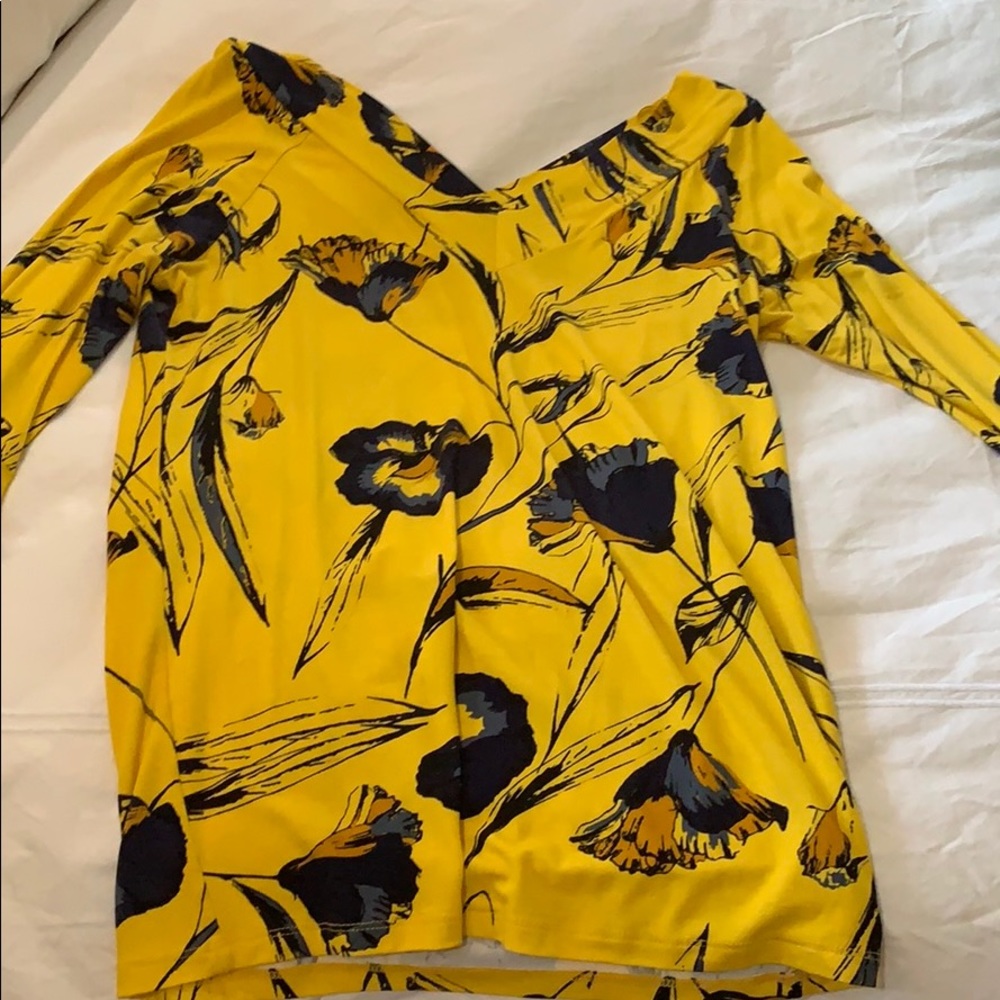 Beautiful Print Maternity Blouse